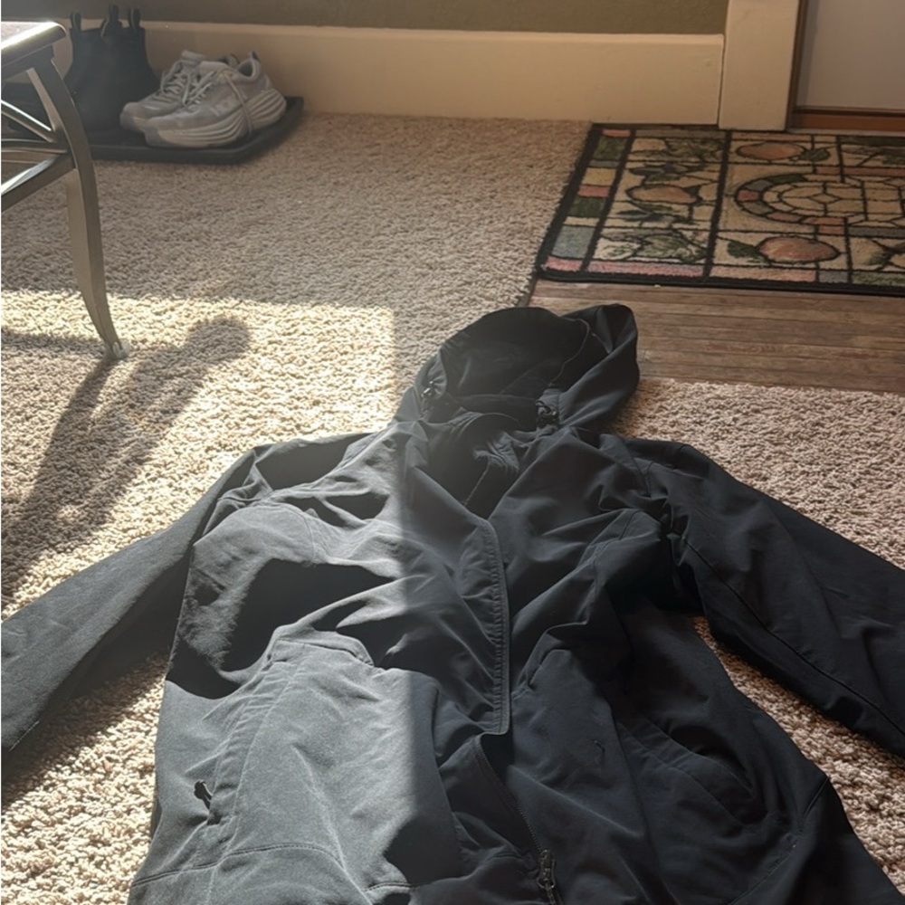 Black Hooded Jacket